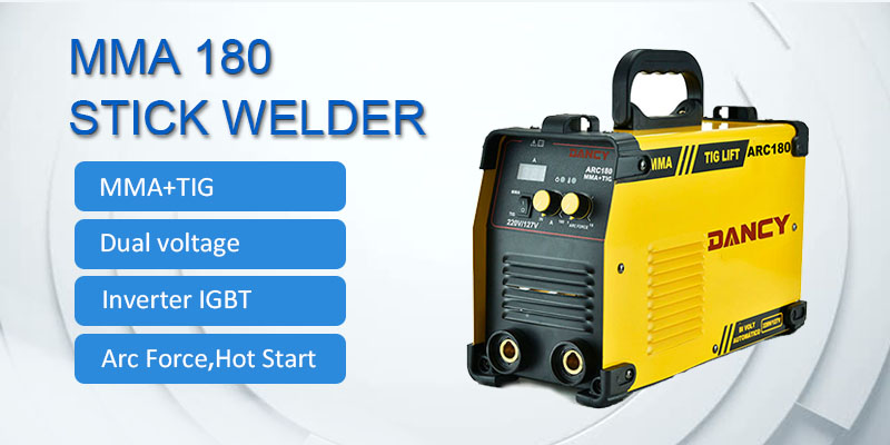 mma tig 180 inverter welder