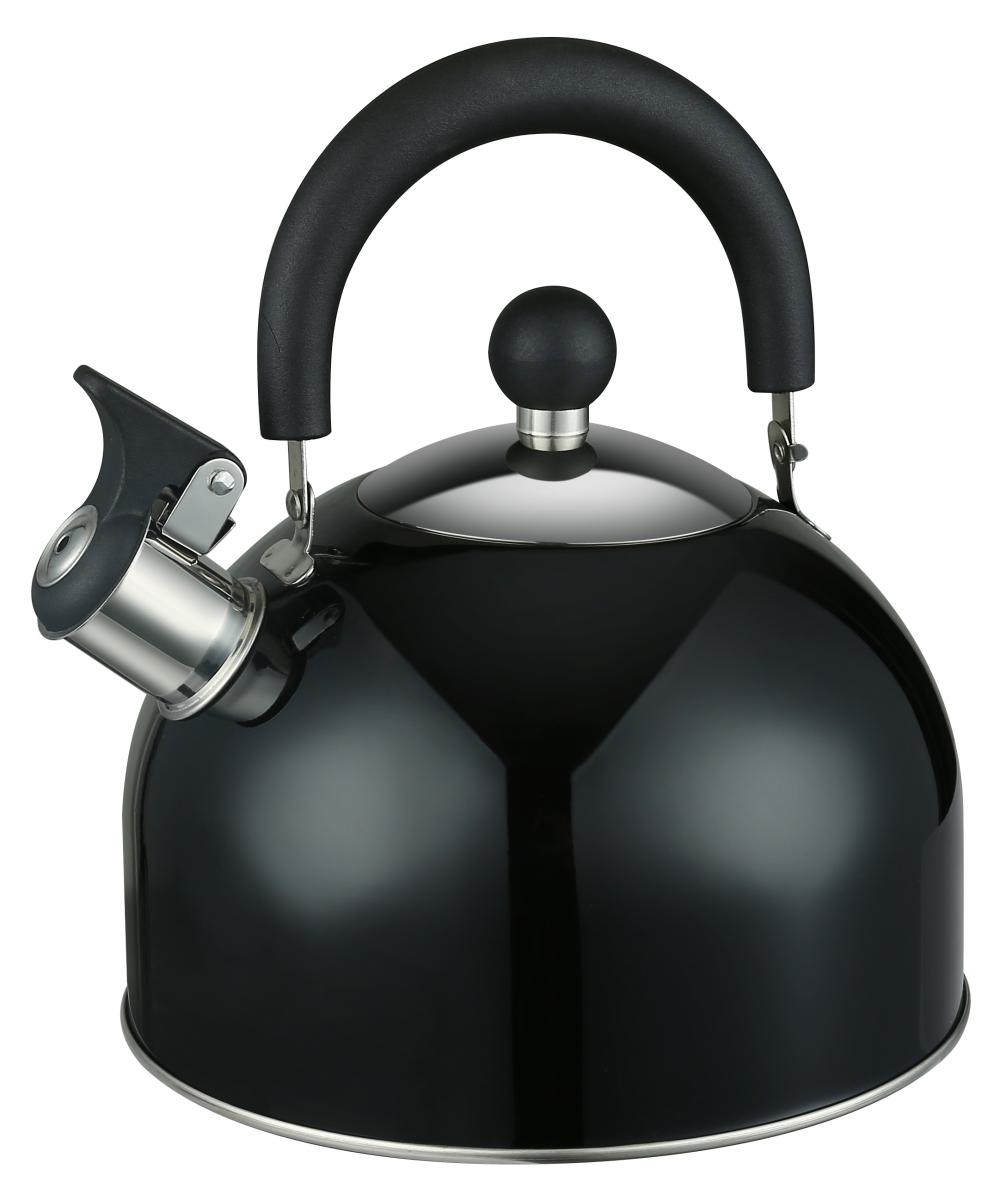 Pintura Hervidor Silbido Negro Painting Black Whistling Kettle