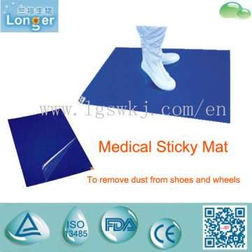 Medical cleaning supply,Custom size and shape sticky mono mat