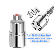 China Factory Wholesale Stainless Steel Automatic Water Level Float Control Valve for Water Tank