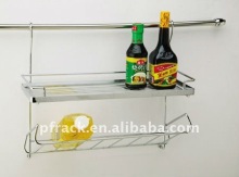 Metal kitchen hanging rack