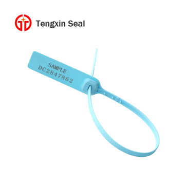 Logistic Security barcode numbered plastic seals