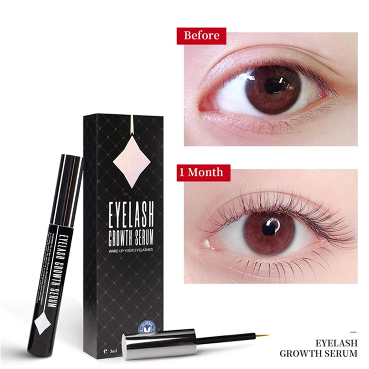 Custom Vegan Makeup OEM Eye Lash Eyelash Growth Serum