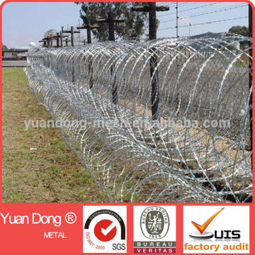 cross razor barbed wire