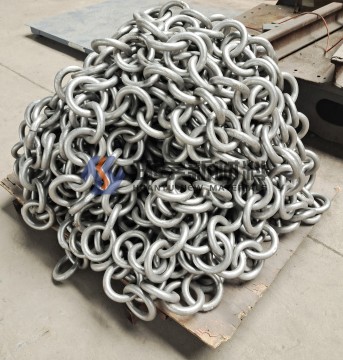 Cast Round Chain for Kiln