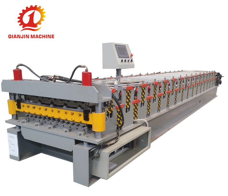 Roof Use Double Layer Corrugated Roof Tile Forming Machine