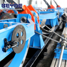 bow type stranding machine with take-up with traverse siemens control system