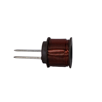 Plastic bobbin coil winding thread inductor coil