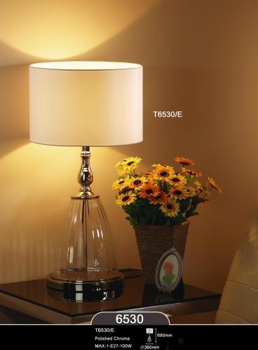 Simple Glass Table Light for Hotel Lamp