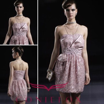 pink shiny affordable quinceanera dresses,wrap style mini quinceanera dresses