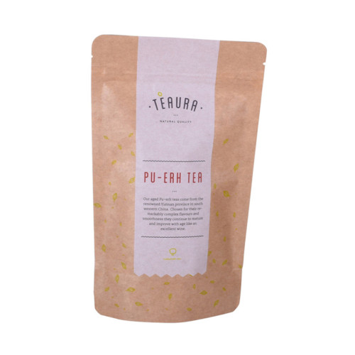 Biohajoava Kraft Paper Bag Coffee Doypack -pakkaus