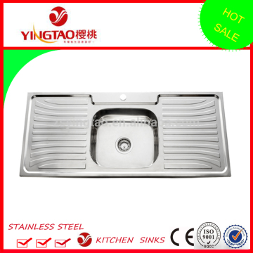 2016 new premium cheap kitchen sinks,Dubai double drainboard kitchen sinks for wholesale