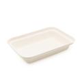 Biodegradable Dinnerware Bagasse 500ml Salad Box with Lid