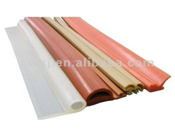 Silicone bulb seal/silicone shower door seal strip/extruded silicone seal strip