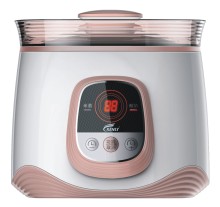 China Manufacturer High Quality 0.8L Mini Electric Stew Pot Frying Pan Cooking Pot