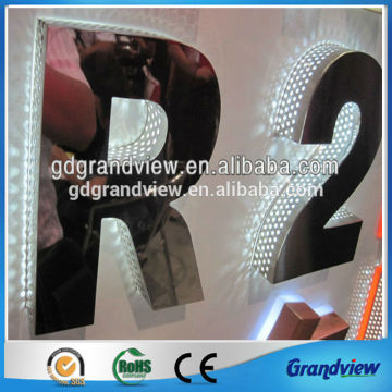 wall mounted decorative metal alphabet letters/decorative metal letters