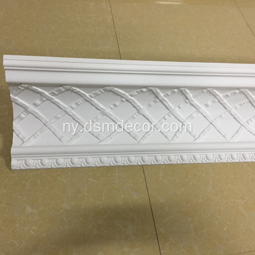 Kuwala kolemera kwa Polyurethane jekeseni Cornice Moldings