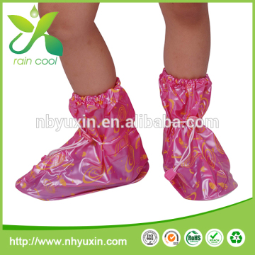 Hot selling kids adjustable and reusable waterproof shoe cover