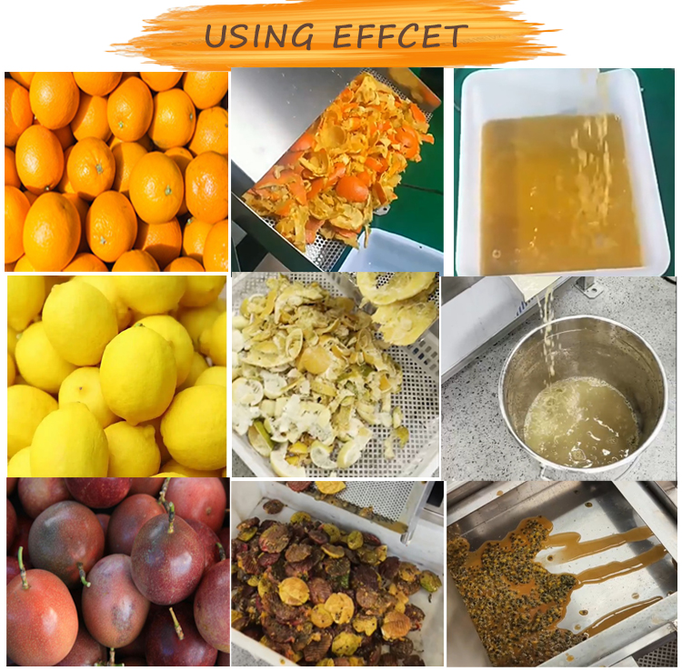 Automatic Lemon Squeezer Passion Fruit Processing Natural Fruit Juice Making Machine