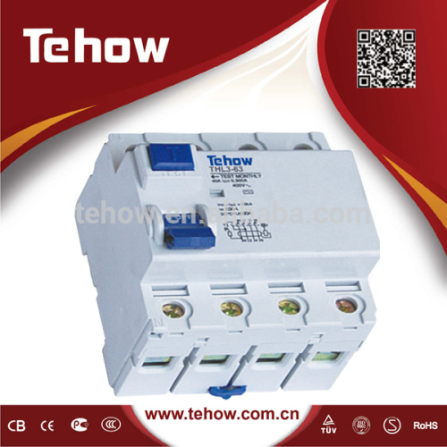 Electromagnetic stable residual current circuit breaker