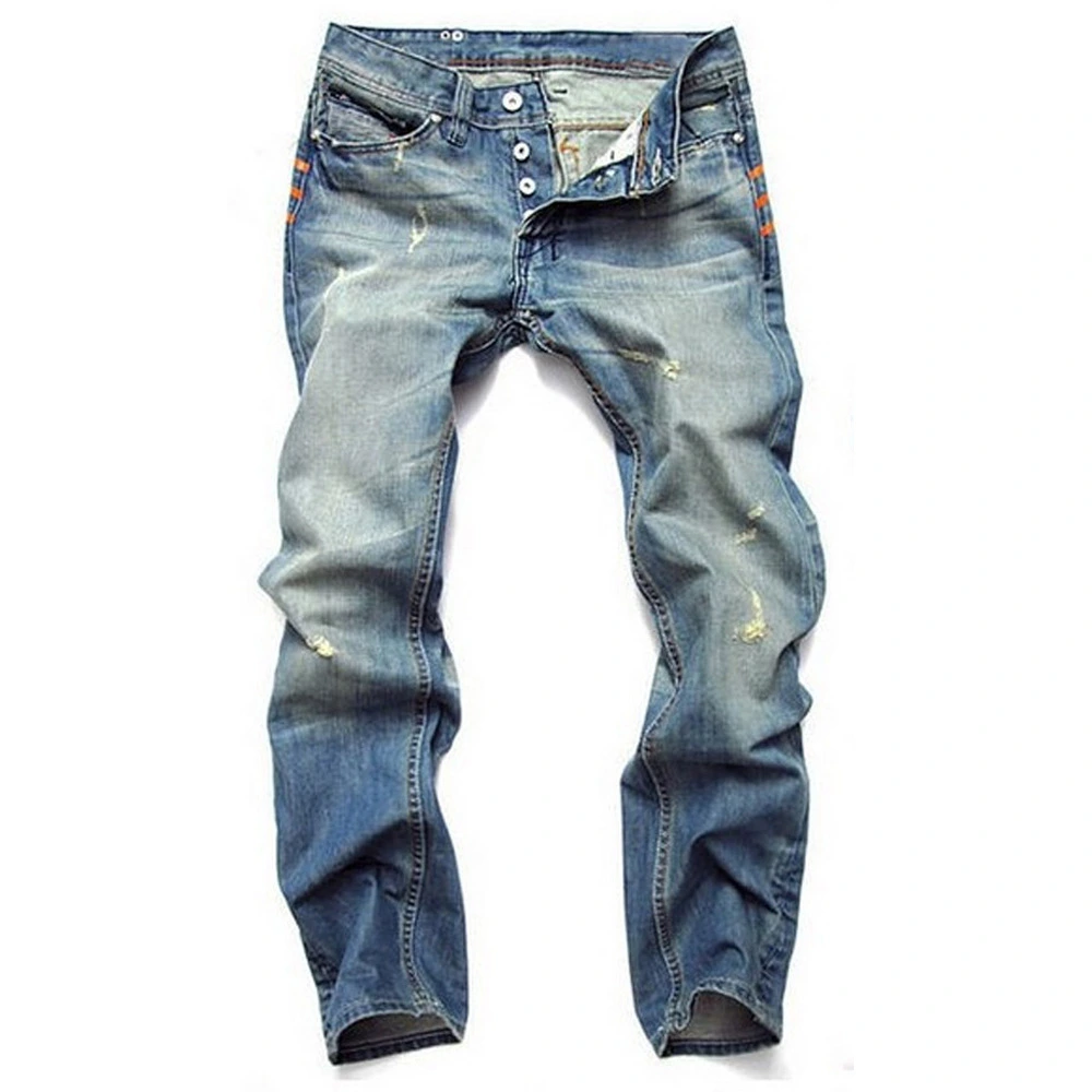 Wholesale Fall Autumn Plus Size Jean Denim Pants Hip Hop Jeans Pant for Men