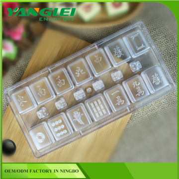 YL-192 mahjong chocolate mould/ice cream marker