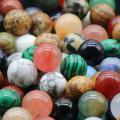 Boules de pierre précieuse de 8 mm décoration à la maison perles de cristal rondes