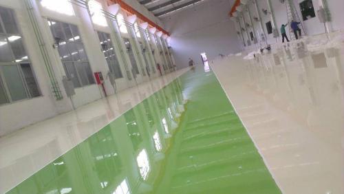 Plant high-strength epoxy resin coating floor