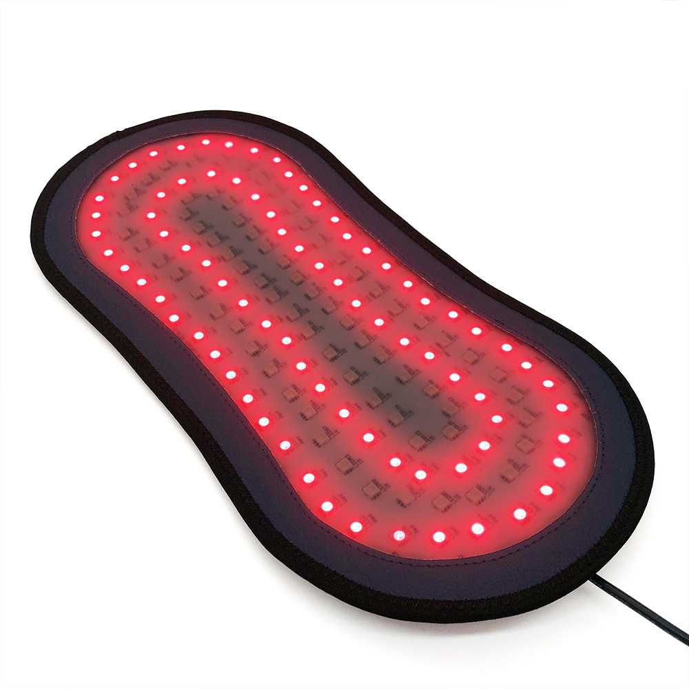 Opvouwbare draagbare lichttherapie-wrap Rode led-therapiepad