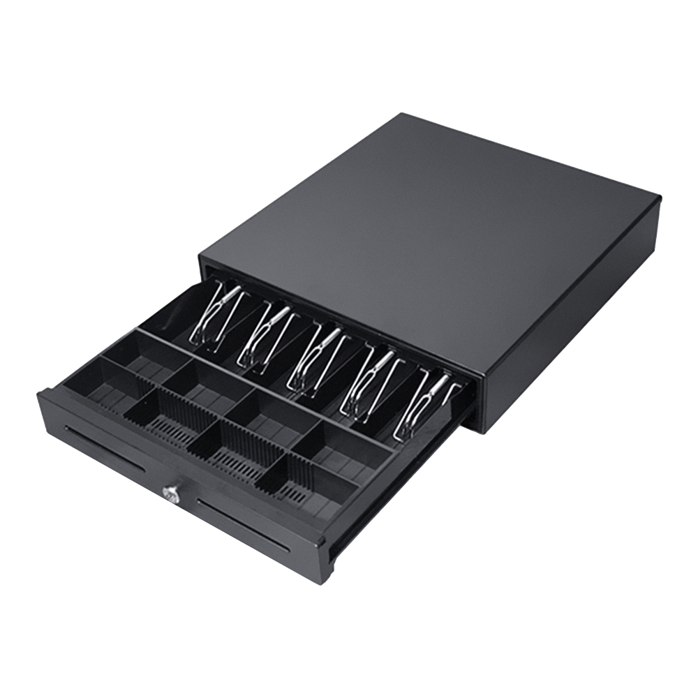 Removable Coin Tray 8 Coin 5 Bill Cash Drawer POS Supermarket