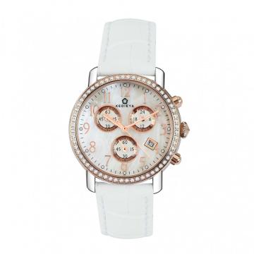 Women quartz chronograph watches