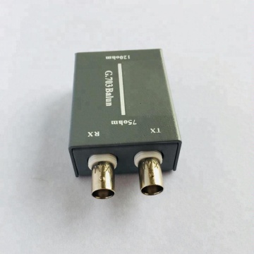 G.703 Single Port E1 BNC to RJ45 Converter Balun Adapter