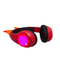 Nouvelle mode filaire oem allume le casque du diable