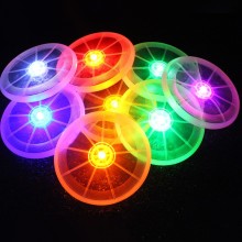 Flying Disc Pet Toy with LED Flashing Lights