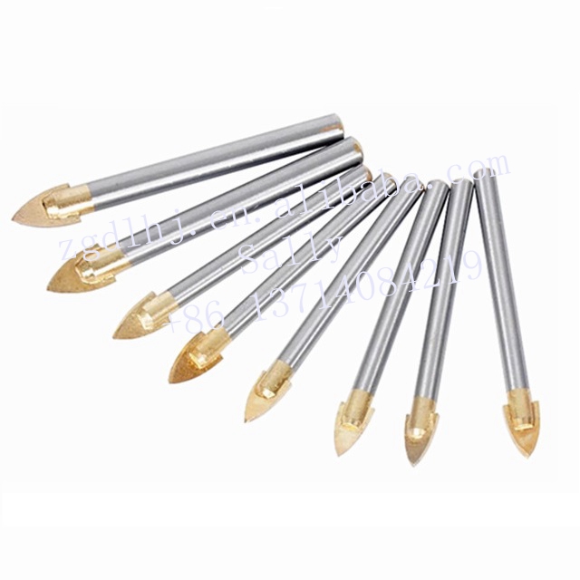 Drill Bit Carbide Glass with Coating for Porcelain Cemented Carbide Metal Drilling