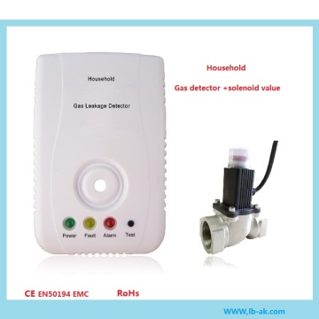 Gas Detector with solenoid value