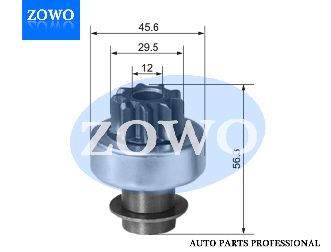 54 8139 Starter Bendix 9t Mitsubishi