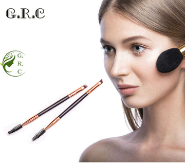 Angular Eye brow Brushes With Eyebrow Brush Spoolie