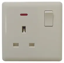 BS Sz 13A Dp Switched Socket 1gang