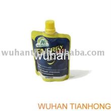 stand up pouch with cap