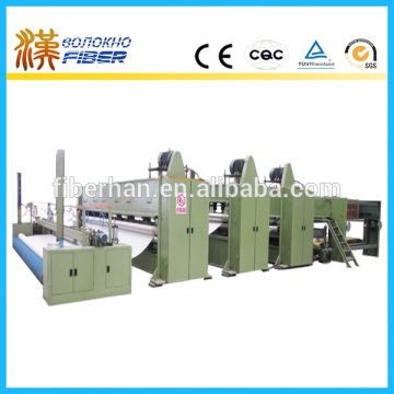 jacquard carpet needle punching production line, jacquard carpet needle punched production line