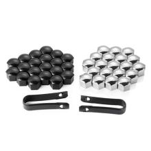 17mm Tyre Wheel Hub Covers - Wheel Nut Protectors