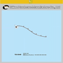 New style clothes display hook single wire hook on column