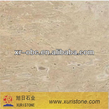 Polished nature beige marble tile slabs