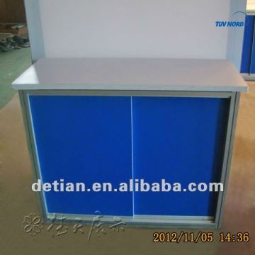 trade show lockable counter to France