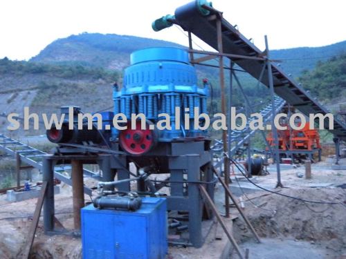 WHITE LAI hot sale in Istanbul easy adjustment basalt 500tph basalt cone crusher