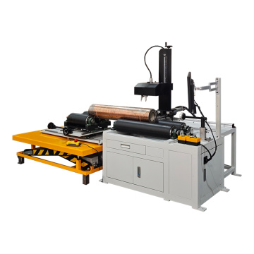 Dot Peen Rotary Marking Machine Split Lifting Bench for Oil Drilling Rods & Bits