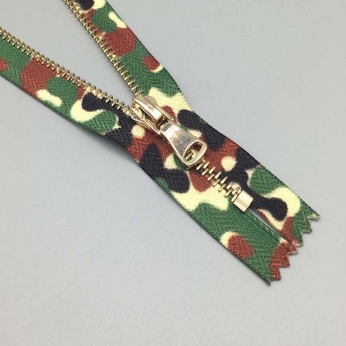 Best Quality  camo metal zipper for garment