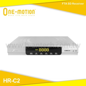 317mm Digital DVB-S Satellite TV FTA SD Receivers HR-C2