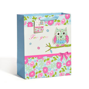 For You Owl City Gift Paper Bag For Women KR231-2